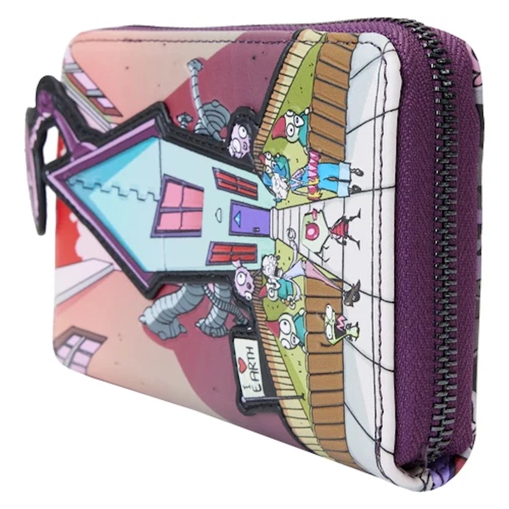 Nickelodeon: Invader Zim: Loungefly Zip Around Wallet: Secret Lair 5 Nickelodeon: Invader Zim: Loungefly Zip Around Wallet: Secret Lair - Image 3