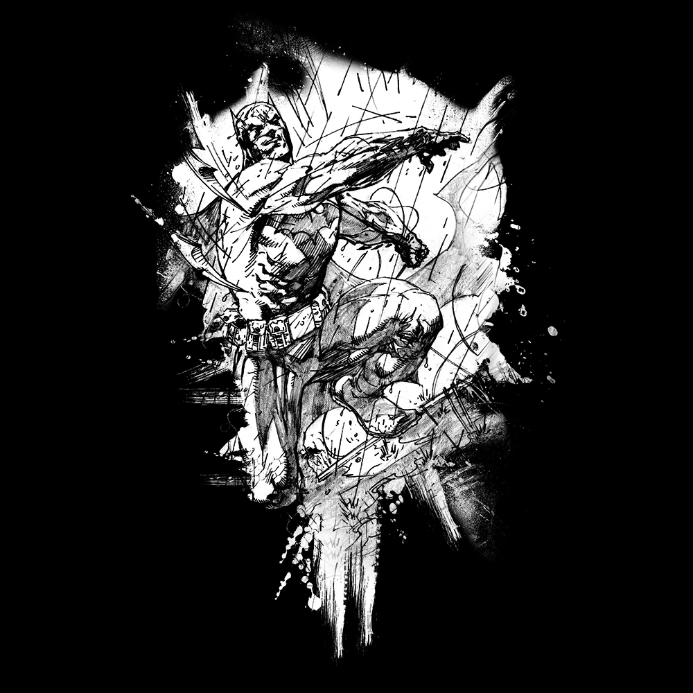 Batman: Artists Collection: T-Shirt: Batarang By Jim Lee 3 Batman: Artists Collection: T-Shirt: Batarang By Jim Lee