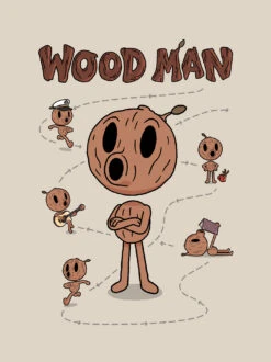 Hilda: T-Shirt: Wood Man