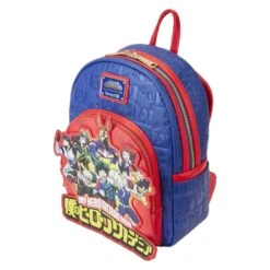 My Hero Academia: Loungefly Mini Backpack: Group Debossed Logo
