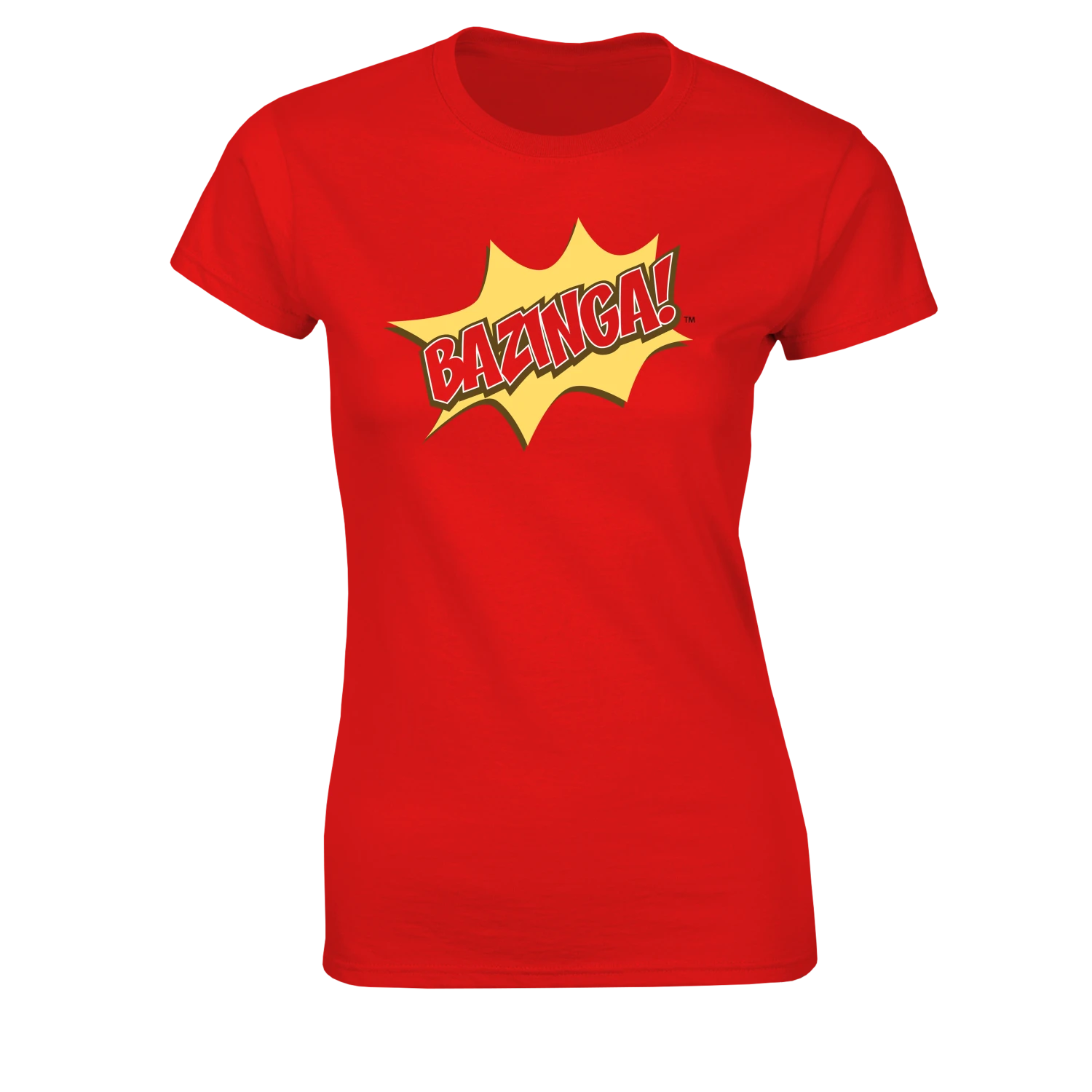 The Big Bang Theory: Women's Fit T-Shirt: Bazinga! 3 The Big Bang Theory: Women's Fit T-Shirt: Bazinga!