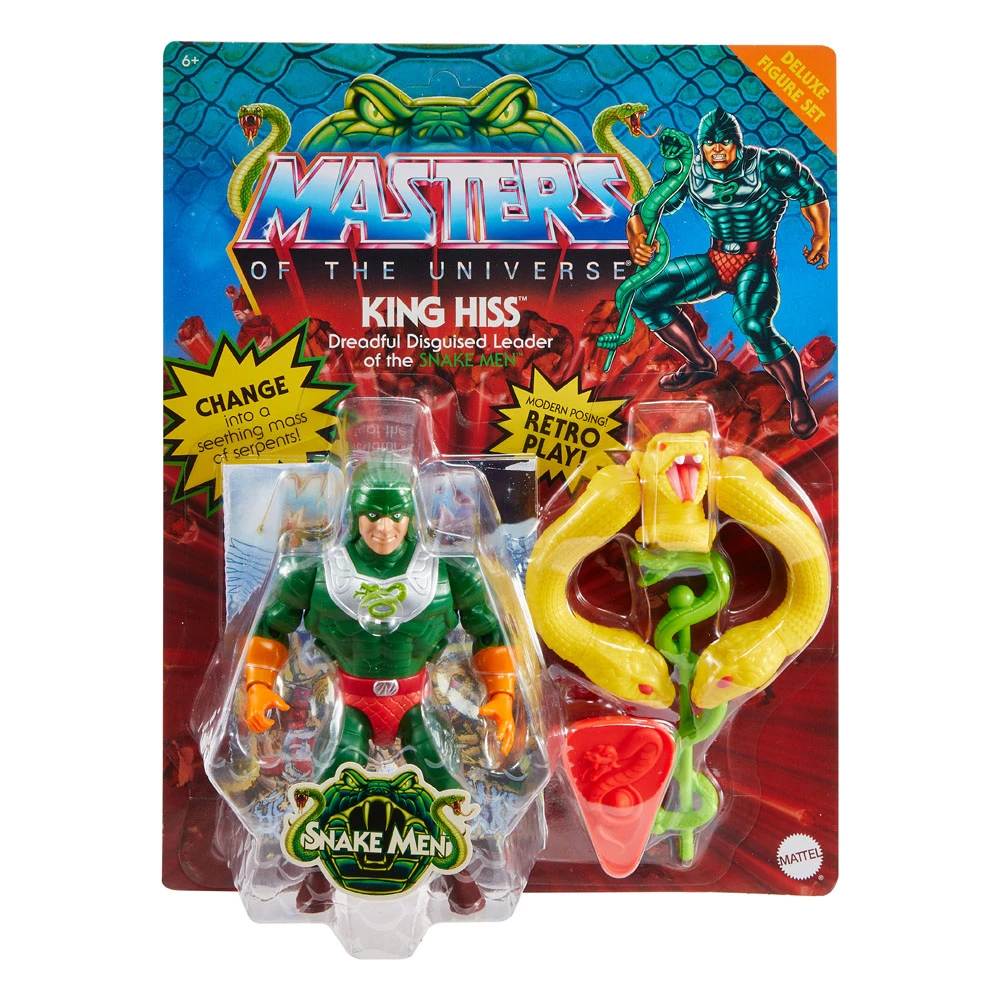 Masters Of The Universe: Origins Deluxe Action Figure: King Hiss 4 Masters Of The Universe: Origins Deluxe Action Figure: King Hiss - Image 2