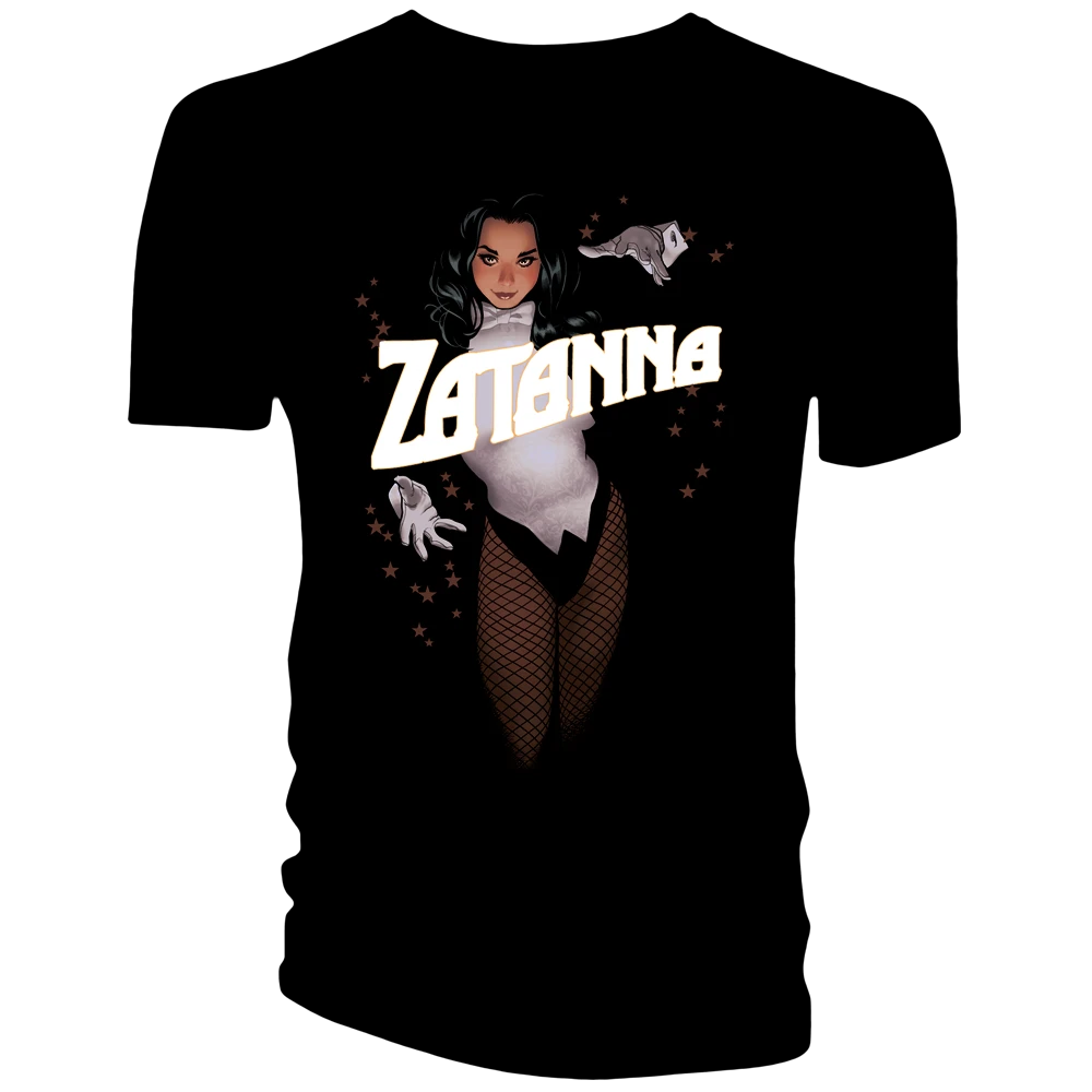 Justice League: T-Shirt: Zatanna By Adam Hughes 3 Justice League: T-Shirt: Zatanna By Adam Hughes