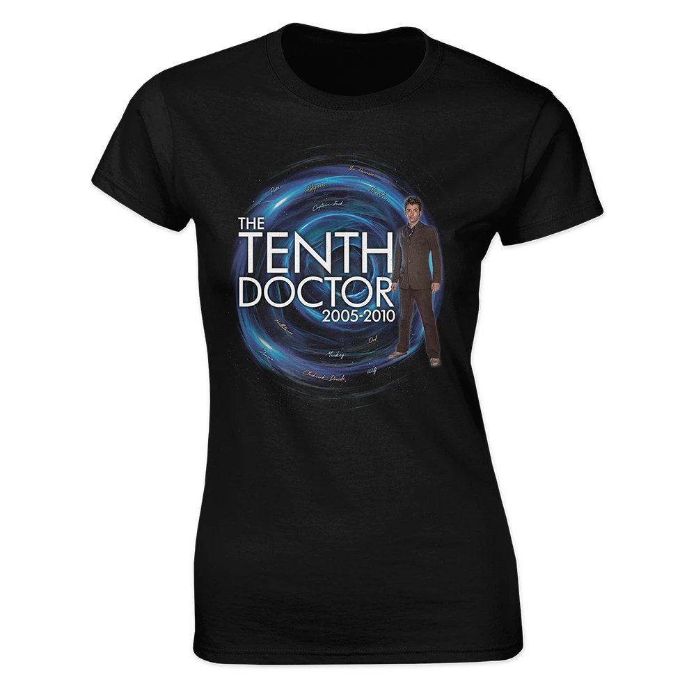 Doctor Who: The 60th Anniversary Diamond Collection: Women's Fit T-Shirt: The Tenth Doctor 4 Doctor Who: The 60th Anniversary Diamond Collection: Women's Fit T-Shirt: The Tenth Doctor - Image 2