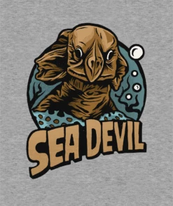 Doctor Who: Flashback Collection: Women's Fit T-Shirt: Sea Devil