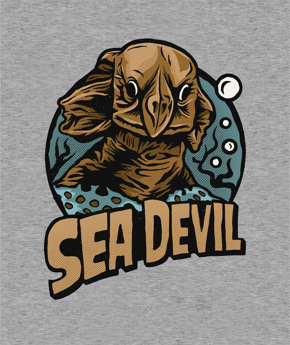 Doctor Who: Flashback Collection: Women's Fit T-Shirt: Sea Devil 3 Doctor Who: Flashback Collection: Women's Fit T-Shirt: Sea Devil