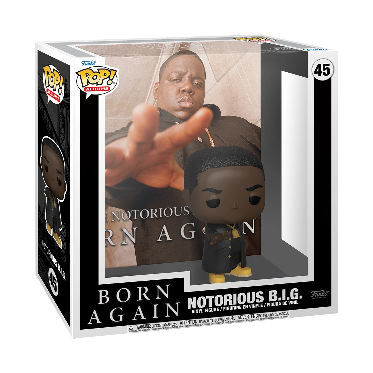 Notorious B.I.G.: Pop! Album Vinyl Figure: Born Again 3 Notorious B.I.G.: Pop! Album Vinyl Figure: Born Again