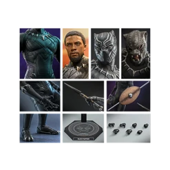 Black Panther: Hot Toys 1:6 Scale Action Figure: Black Panther (Original Suit) 8 Black Panther: Hot Toys 1:6 Scale Action Figure: Black Panther (Original Suit) -Fashion Select Toys Store 16e6532c750433f5c79651efcf4bf9d3c499