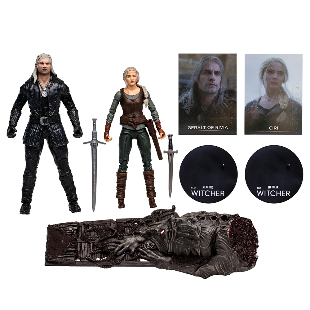 The Witcher: Action Figure 2-Pack: Geralt & Ciri (Season 3) 6 The Witcher: Action Figure 2-Pack: Geralt & Ciri (Season 3) - Image 4