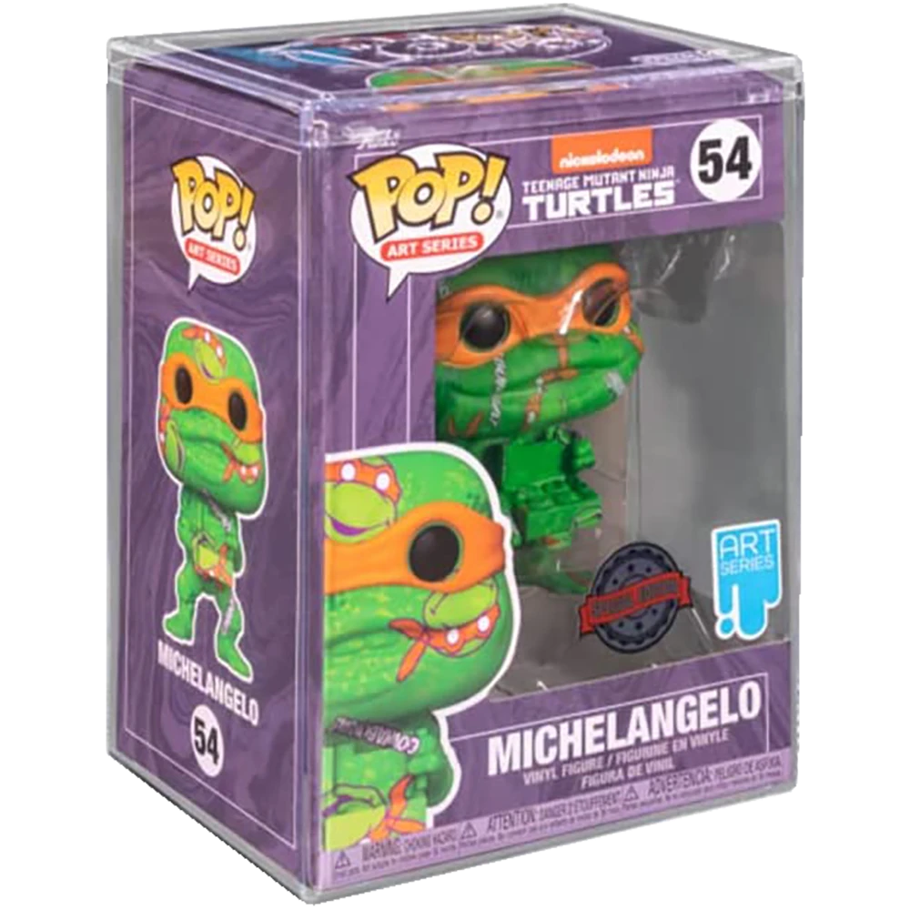 Teenage Mutant Ninja Turtles: Pop! Artist Series Vinyl Figure: Michaelangelo 3 Teenage Mutant Ninja Turtles: Pop! Artist Series Vinyl Figure: Michaelangelo