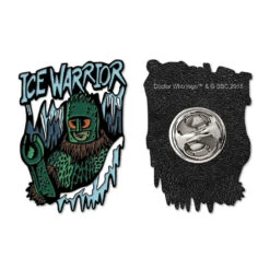 Doctor Who: Flashback Collection: Enamel Pin Badge Set: Monsters II