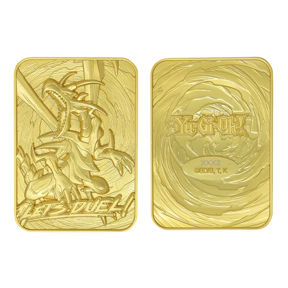 Yu-Gi-Oh!: Limited Edition 24k Gold Plated Collectible Metal Card: Red Eyes Blue Dragon 4 Yu-Gi-Oh!: Limited Edition 24k Gold Plated Collectible Metal Card: Red Eyes Blue Dragon - Image 2
