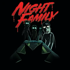 Rick & Morty: T-Shirt: Night Family