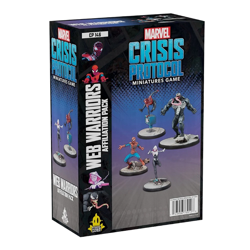 Marvel: Crisis Protocol: Affiliation Pack: Web Warriors 3 Marvel: Crisis Protocol: Affiliation Pack: Web Warriors