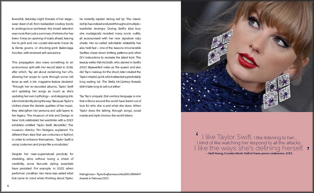 Taylor Swift: And The Clothes She Wears (Hardcover) 4 Taylor Swift: And The Clothes She Wears (Hardcover) - Image 2