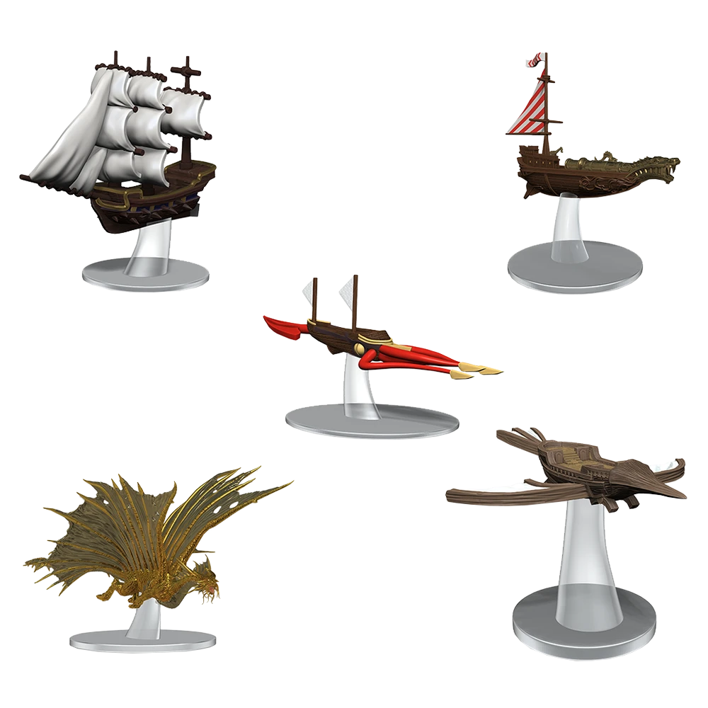 Dungeons & Dragons: Icons Of The Realms: Ship Scale Miniatures: Spelljammer: Adventures In Space: Welcome To Wildspace 3 Dungeons & Dragons: Icons Of The Realms: Ship Scale Miniatures: Spelljammer: Adventures In Space: Welcome To Wildspace