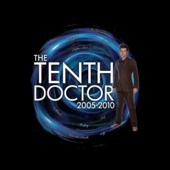 Doctor Who: The 60th Anniversary Diamond Collection: Women's Fit T-Shirt: The Tenth Doctor