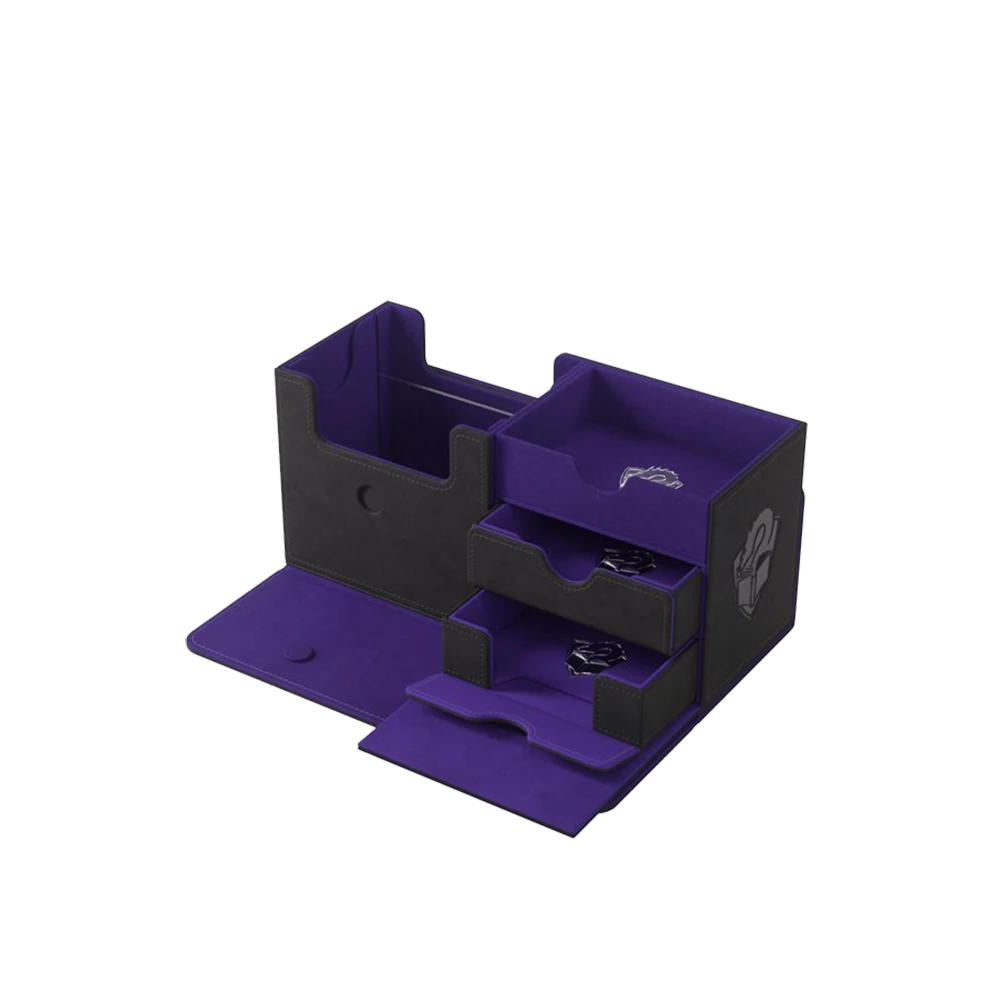 Gamegenic: Tolarian College: The Academic Deck Box: 133+ XL: Black/Purple 3 Gamegenic: Tolarian College: The Academic Deck Box: 133+ XL: Black/Purple