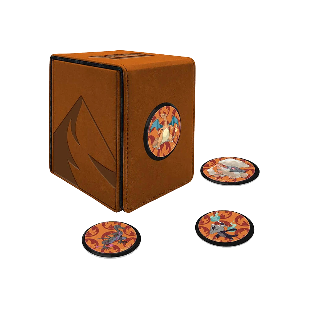 Pokémon: Gallery Series: Scorching Summit: Alcove Click Deck Box 3 Pokémon: Gallery Series: Scorching Summit: Alcove Click Deck Box