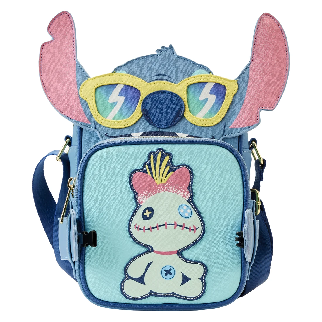 Disney: Lilo & Stitch: Loungefly Crossbuddy Bag: Stitch Beach Day 4 Disney: Lilo & Stitch: Loungefly Crossbuddy Bag: Stitch Beach Day - Image 2