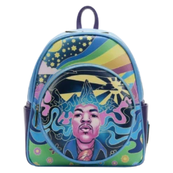 Jimi Hendrix: Loungefly Zip Mini Backpack: Psychedelic Landscape 9 Jimi Hendrix: Loungefly Zip Mini Backpack: Psychedelic Landscape -Fashion Select Toys Store 2d87582b094d663e5926e5934916c09c4648