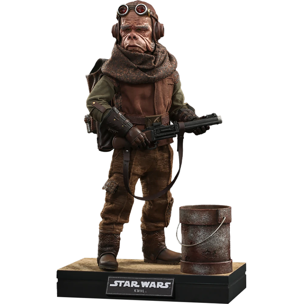 Star Wars: The Mandalorian: Hot Toys Action Figure: Kuiil 5 Star Wars: The Mandalorian: Hot Toys Action Figure: Kuiil - Image 3