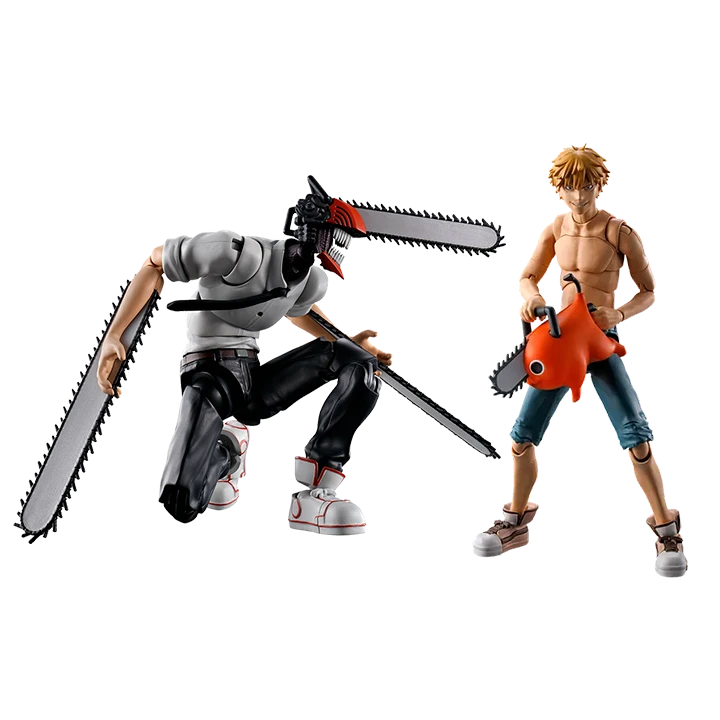 Chainsaw Man: Shokugan Model Kit 2-Pack: Chainsaw Man & Denji With Pochita. 11 Chainsaw Man: Shokugan Model Kit 2-Pack: Chainsaw Man & Denji With Pochita. - Image 9