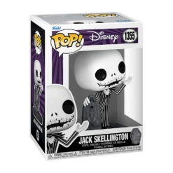 The Nightmare Before Christmas: 30th Anniversary: Pop! Vinyl Figure: Jack (With Gravestone)