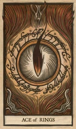 The Lord Of The Rings: Tarot & Guidebook (Hardcover)