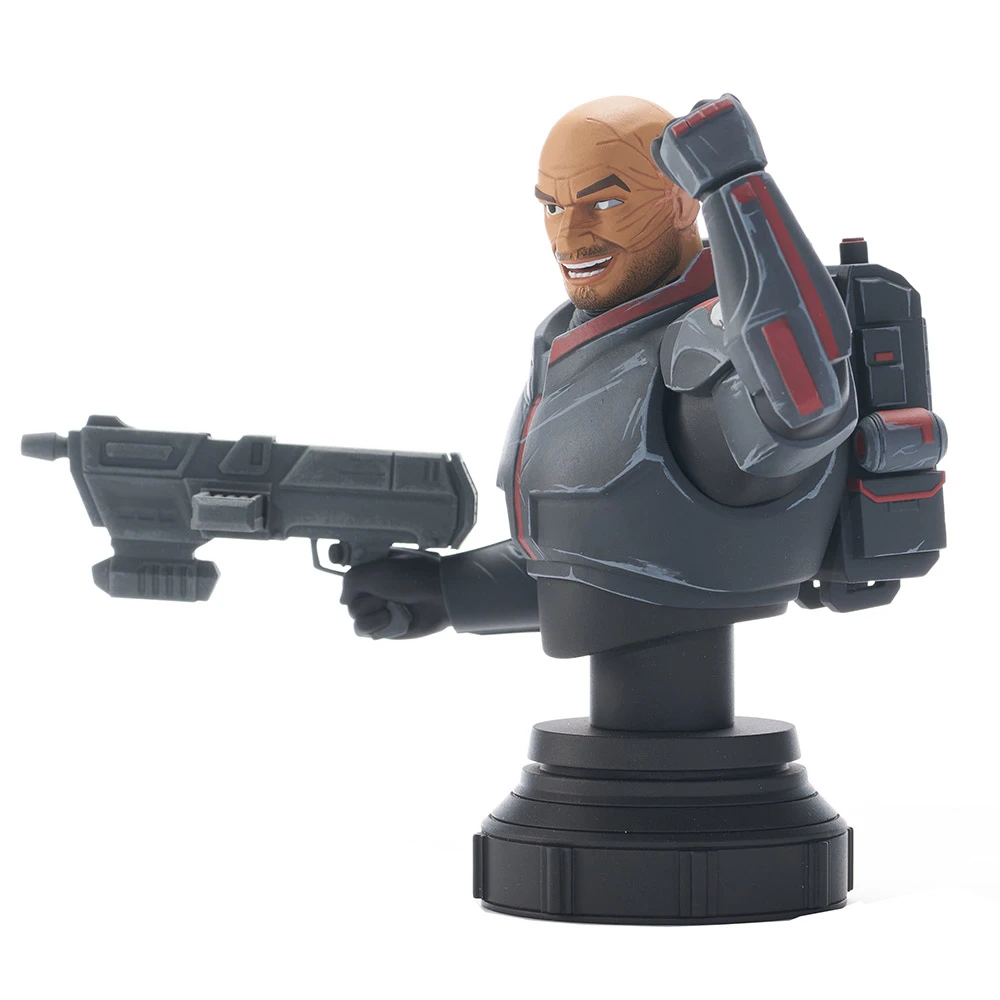 Star Wars: The Clone Wars: 1:7 Scale Bust: Wrecker 4 Star Wars: The Clone Wars: 1:7 Scale Bust: Wrecker - Image 2