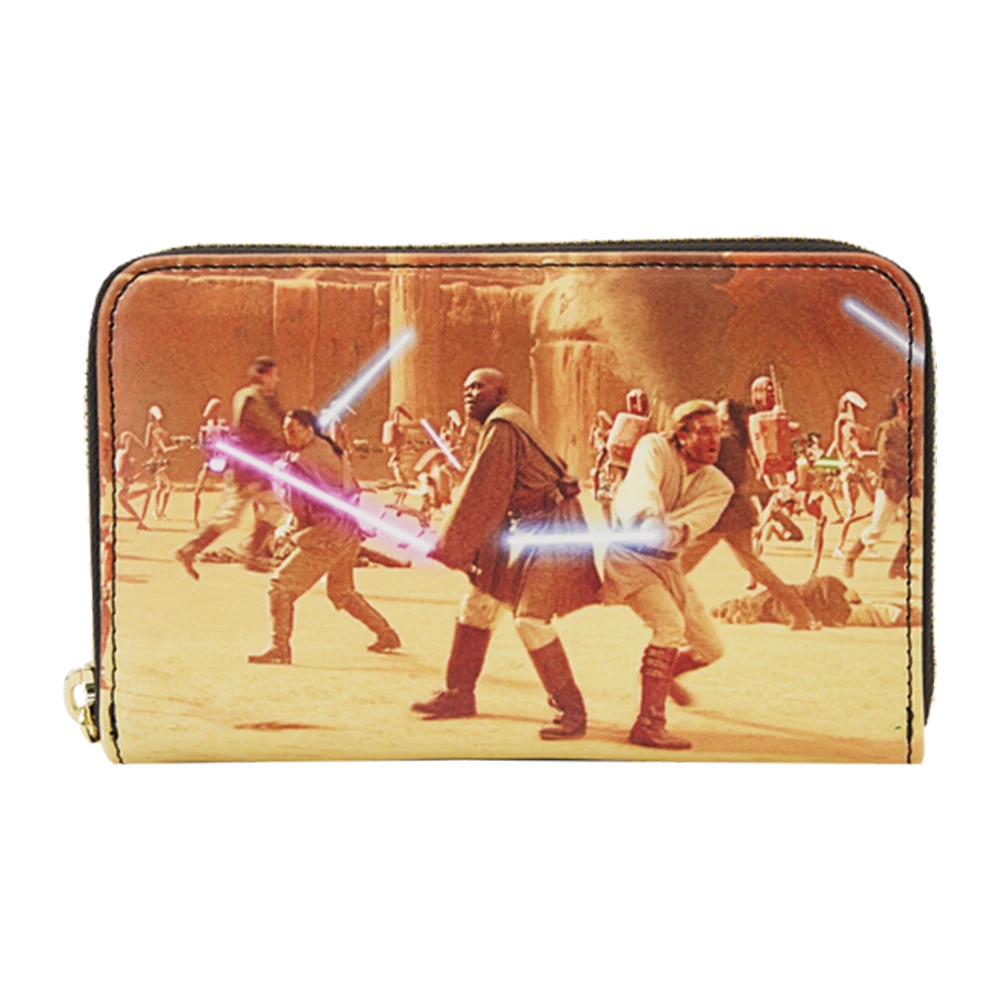 Star Wars: Attack Of The Clones: Loungefly Zip Around Wallet: Scene 5 Star Wars: Attack Of The Clones: Loungefly Zip Around Wallet: Scene - Image 3
