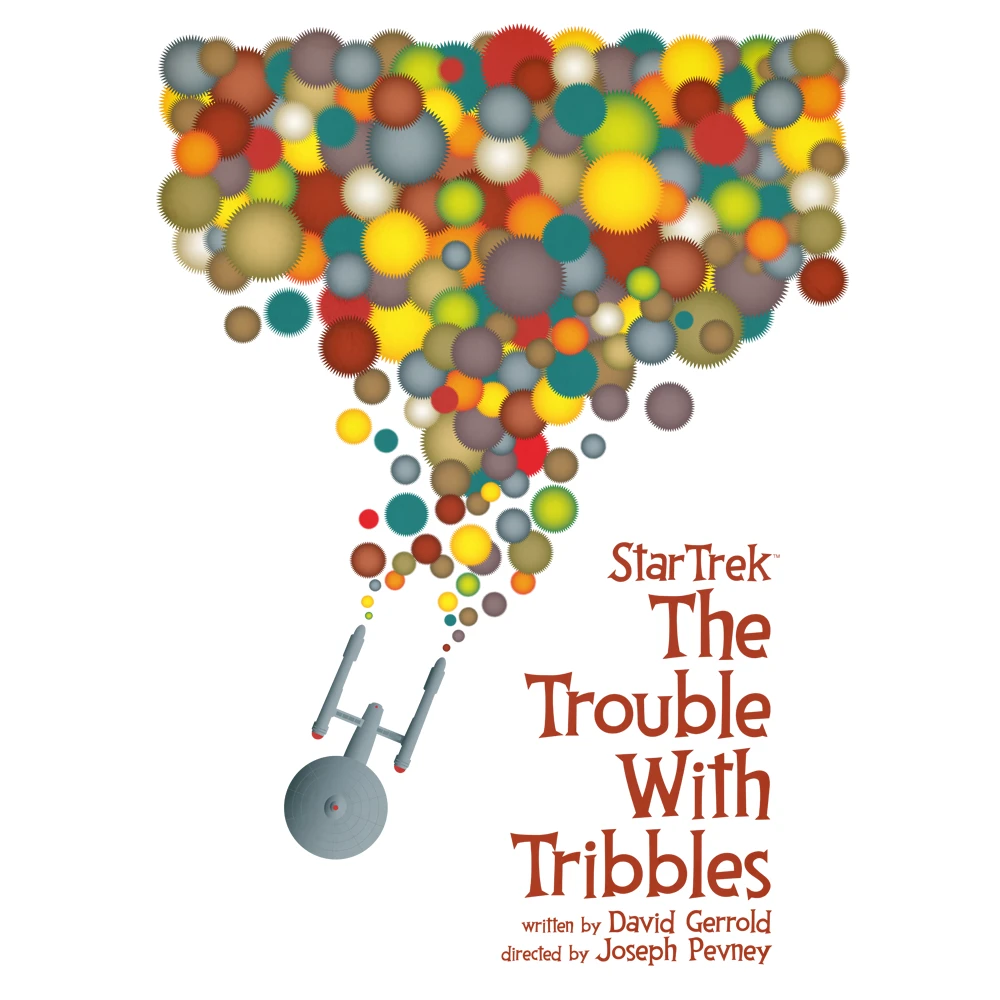 Star Trek: The Original Series: T-Shirt: The Trouble With Tribbles By Juan Ortiz 4 Star Trek: The Original Series: T-Shirt: The Trouble With Tribbles By Juan Ortiz - Image 2