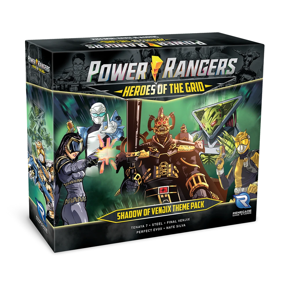 Power Rangers: Heroes Of The Grid: Shadow Of Venjix Theme Pack (Expansion) 4 Power Rangers: Heroes Of The Grid: Shadow Of Venjix Theme Pack (Expansion) - Image 2