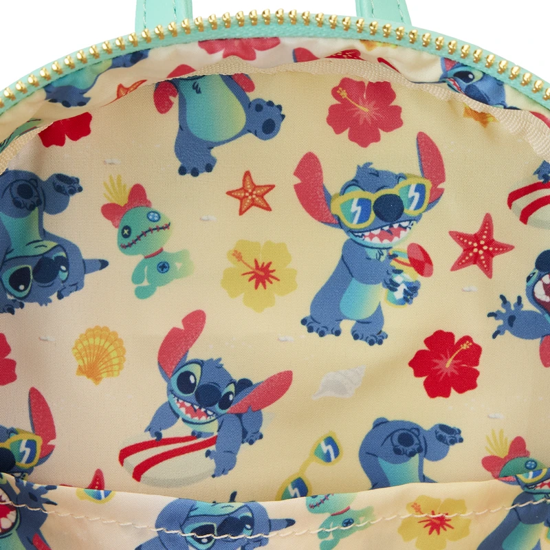 Disney: Lilo & Stitch: Loungefly Mini Backpack: Stitch Sandcastle Beach Surprise 4 Disney: Lilo & Stitch: Loungefly Mini Backpack: Stitch Sandcastle Beach Surprise - Image 2