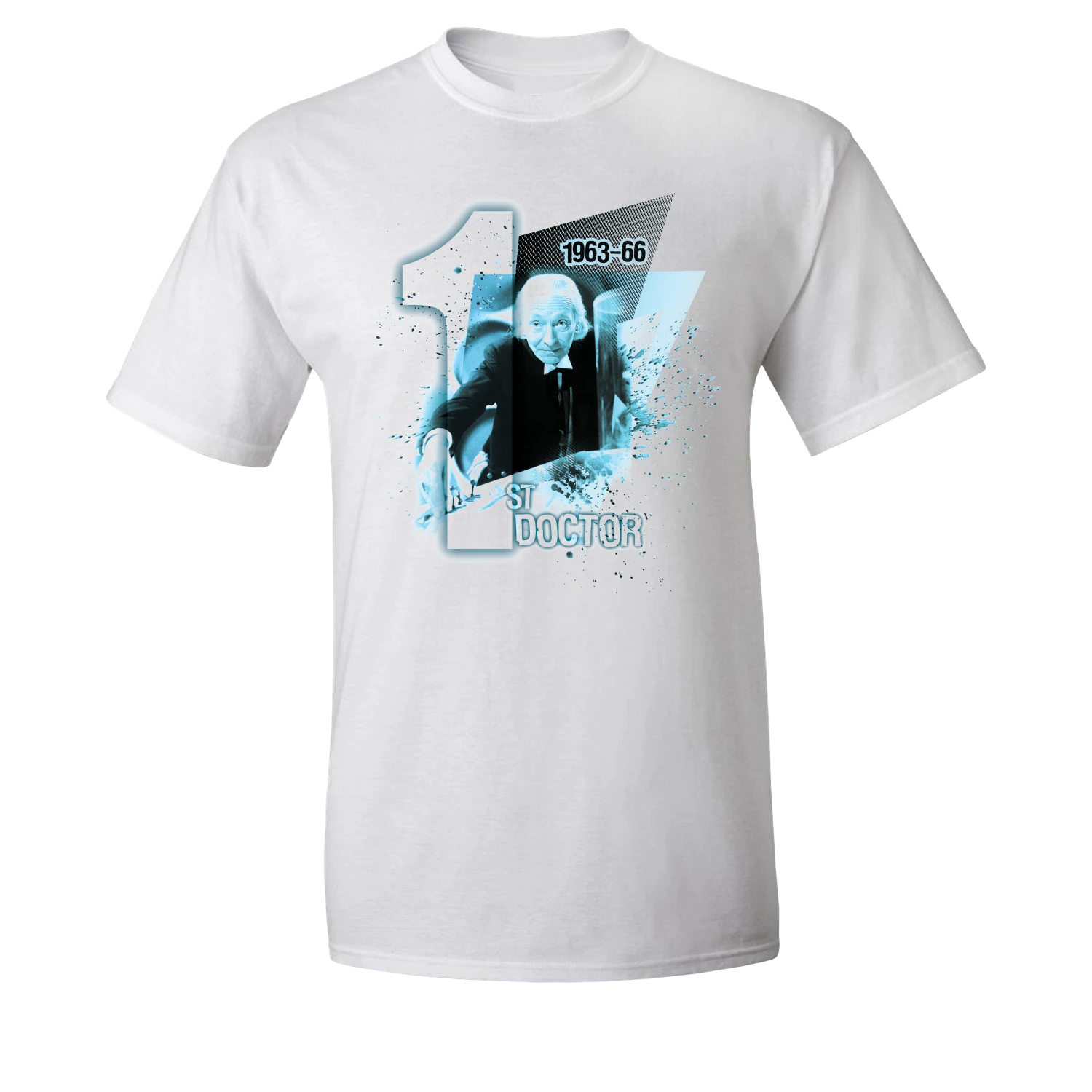 Doctor Who: T-Shirt: 1st Doctor 1963-66 3 Doctor Who: T-Shirt: 1st Doctor 1963-66