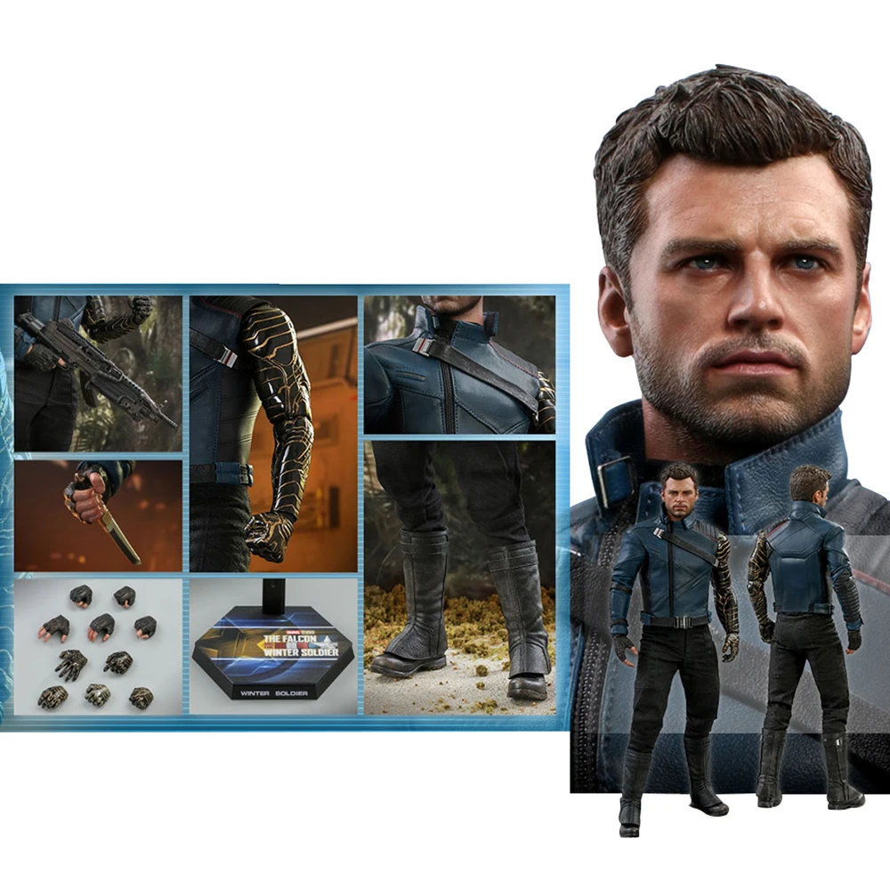 The Falcon & The Winter Soldier: Hot Toys Action Figure: Winter Soldier 7 The Falcon & The Winter Soldier: Hot Toys Action Figure: Winter Soldier - Image 5