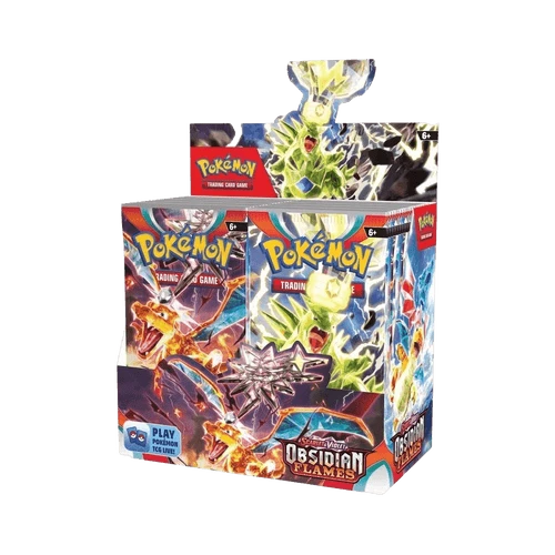 Pokémon: Trading Card Game: Scarlet & Violet: Obsidian Flames: Booster Box 3 Pokémon: Trading Card Game: Scarlet & Violet: Obsidian Flames: Booster Box