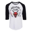 Stranger Things: Long Sleeve T-Shirt: Hellfire Club Crest -Fashion Select Toys Store 44efe7504c874edc223eb03029a24888a56b