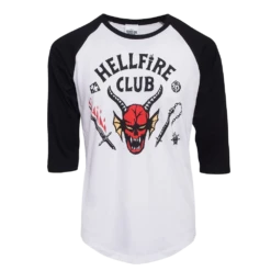Stranger Things: Long Sleeve T-Shirt: Hellfire Club Crest