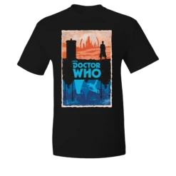 Doctor Who: T-Shirt: Gallifrey & Dalek Reflections