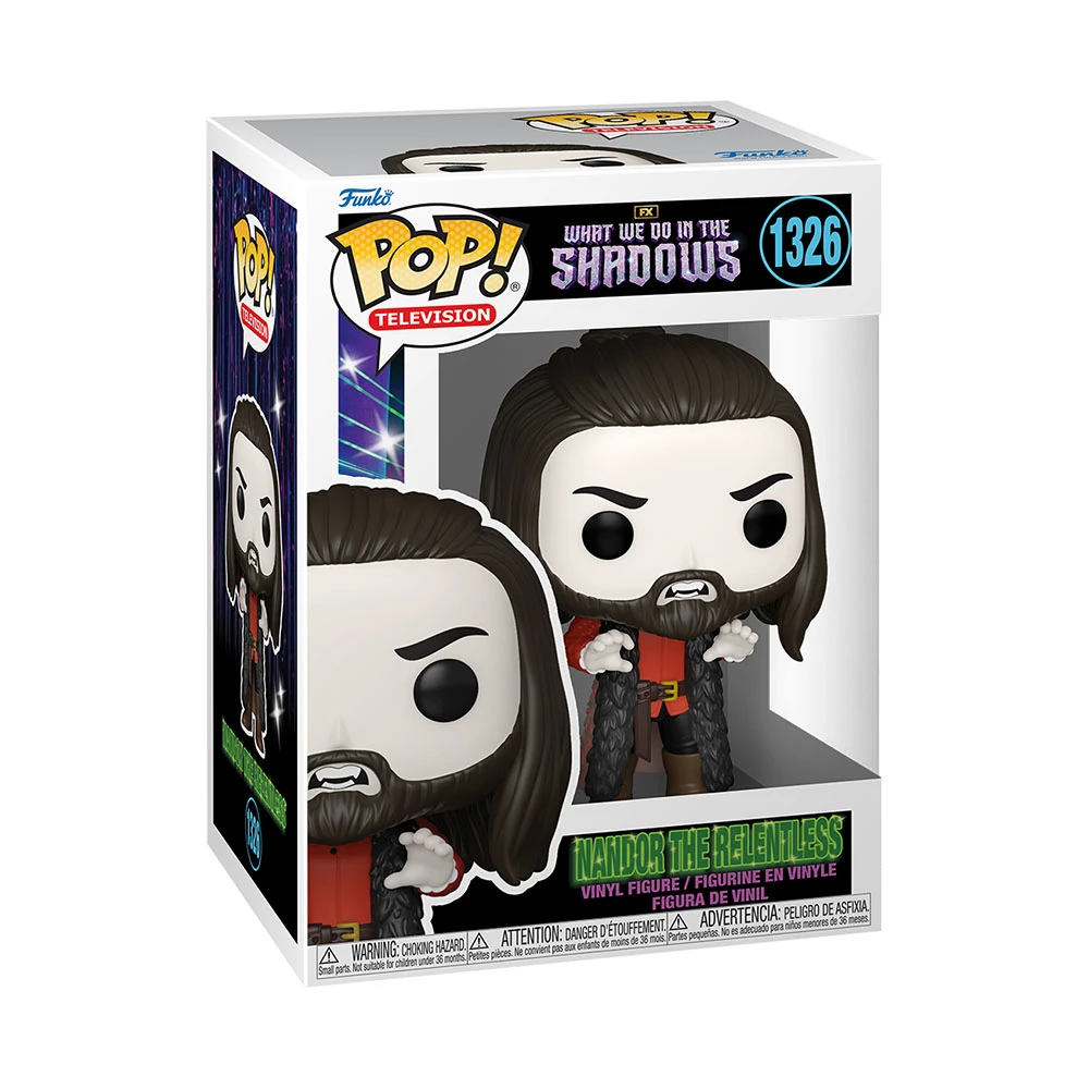 What We Do In The Shadows: Pop! Vinyl Figure: Nandor The Relentless 3 What We Do In The Shadows: Pop! Vinyl Figure: Nandor The Relentless