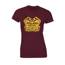 The Chilling Adventures Of Sabrina: Women's Fit T-Shirt: Spellman Mortuary (Brown)