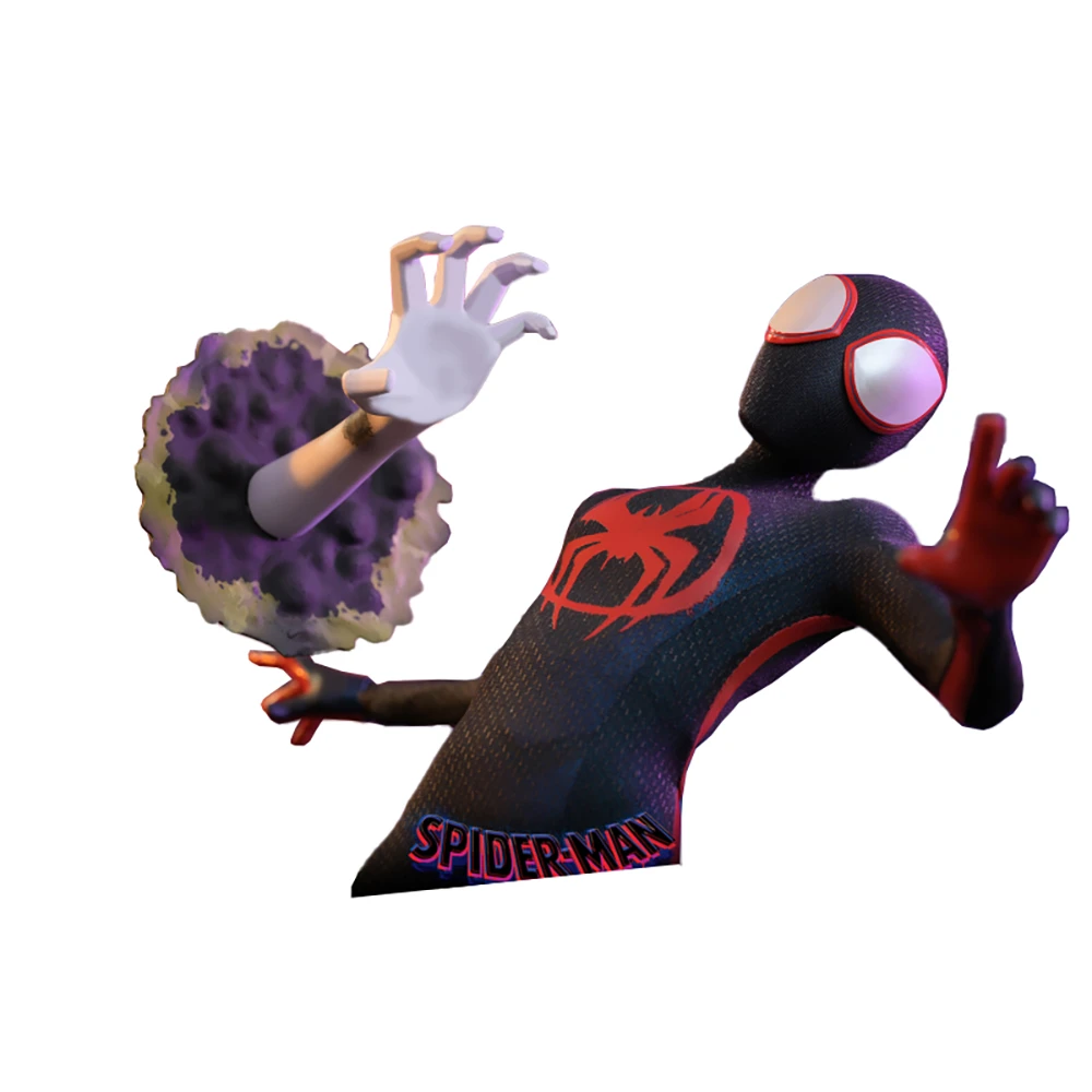 Spider-Man: Across The Spider-Verse: Hot Toys 1:6 Scale Action Figure: Miles Morales 7 Spider-Man: Across The Spider-Verse: Hot Toys 1:6 Scale Action Figure: Miles Morales - Image 5