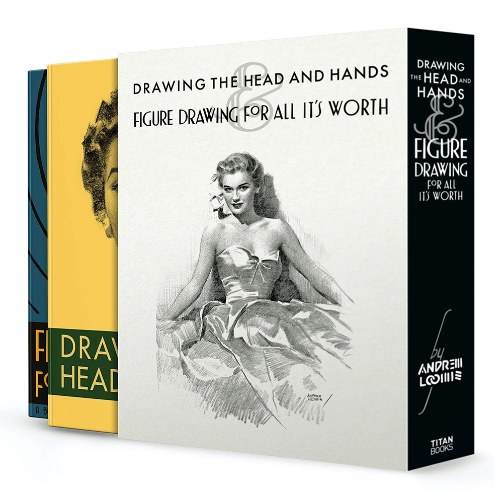 Drawing The Head & Hands & Figure Drawing (Box Set Hardcover) 3 Drawing The Head & Hands & Figure Drawing (Box Set Hardcover)