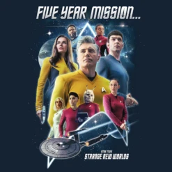 Star Trek: Strange New Worlds: T-Shirt: Crew & Badge