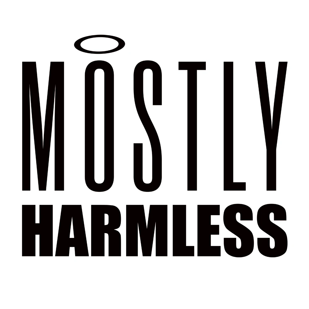 Forbidden Planet Originals: T-Shirt: Mostly Harmless (White) 3 Forbidden Planet Originals: T-Shirt: Mostly Harmless (White)