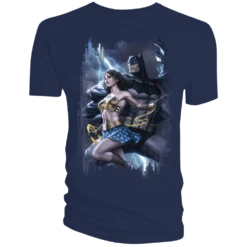Wonder Woman: T-Shirt: Wonder Woman & Batman By Artgerm