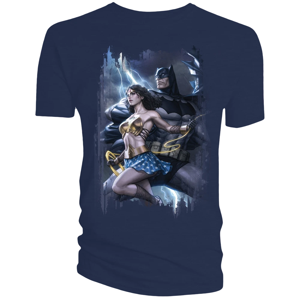 Wonder Woman: T-Shirt: Wonder Woman & Batman By Artgerm 3 Wonder Woman: T-Shirt: Wonder Woman & Batman By Artgerm