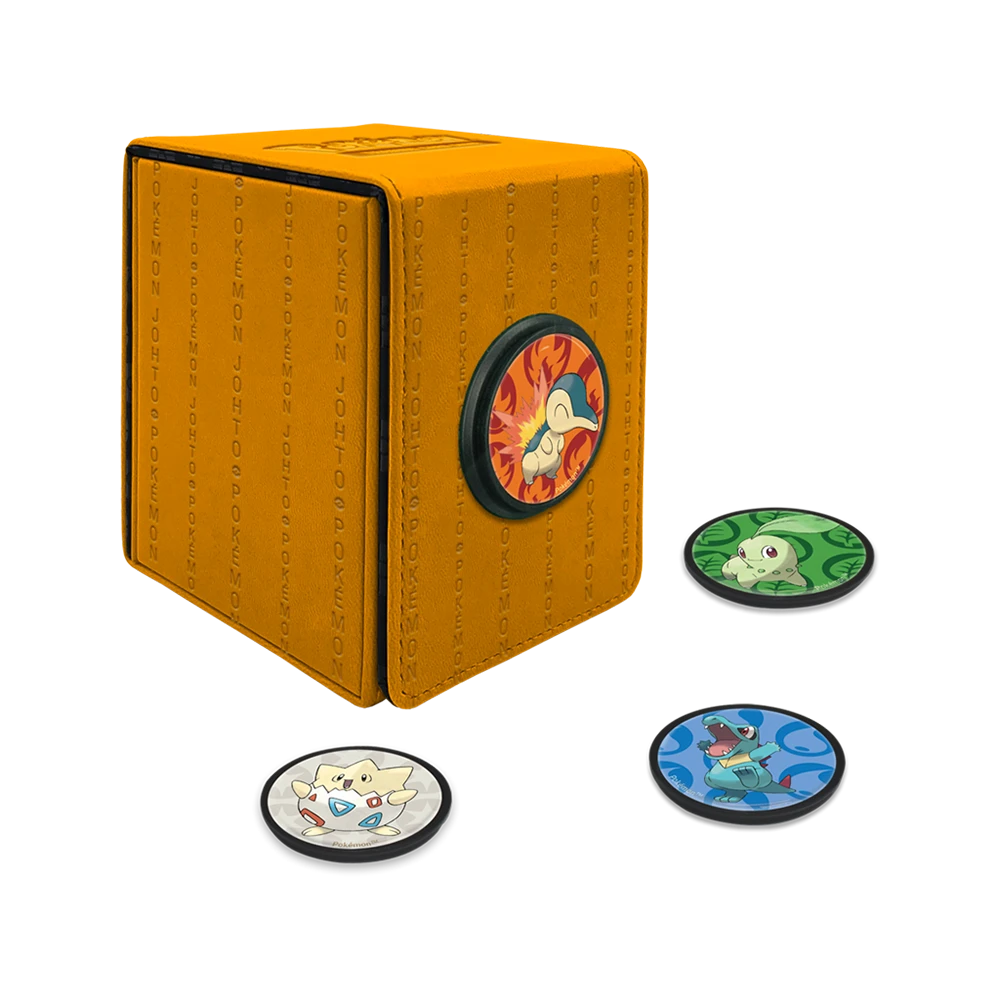 Pokémon: Alcove Click Deck Box: Johto 3 Pokémon: Alcove Click Deck Box: Johto