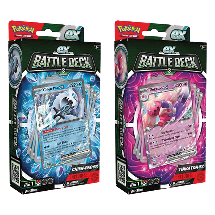 Pokémon: Trading Card Game: Ex Battle Deck: Chien-Pao/Tinkaton 3 Pokémon: Trading Card Game: Ex Battle Deck: Chien-Pao/Tinkaton